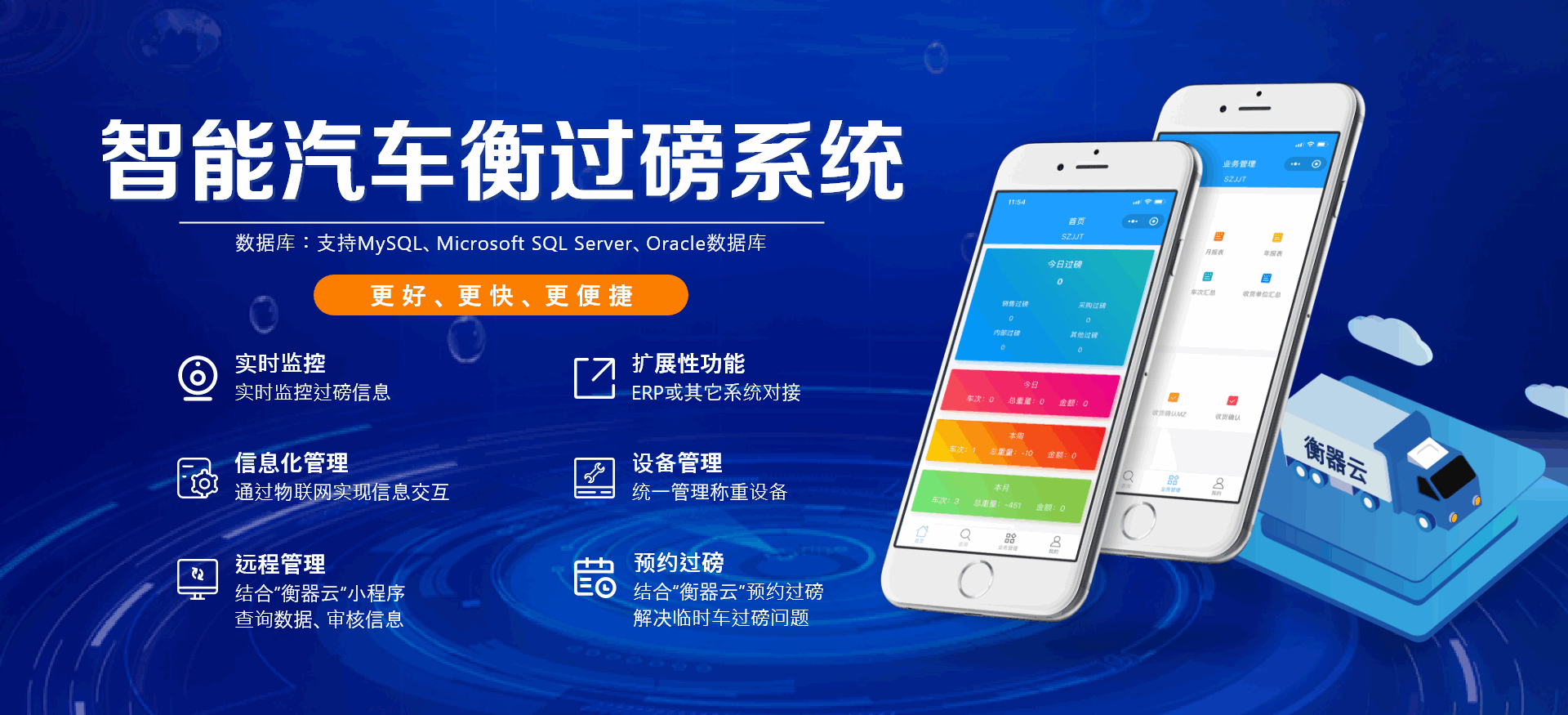 手机也能管理地磅？捷俊通“衡器云”小程序让称重更智能！